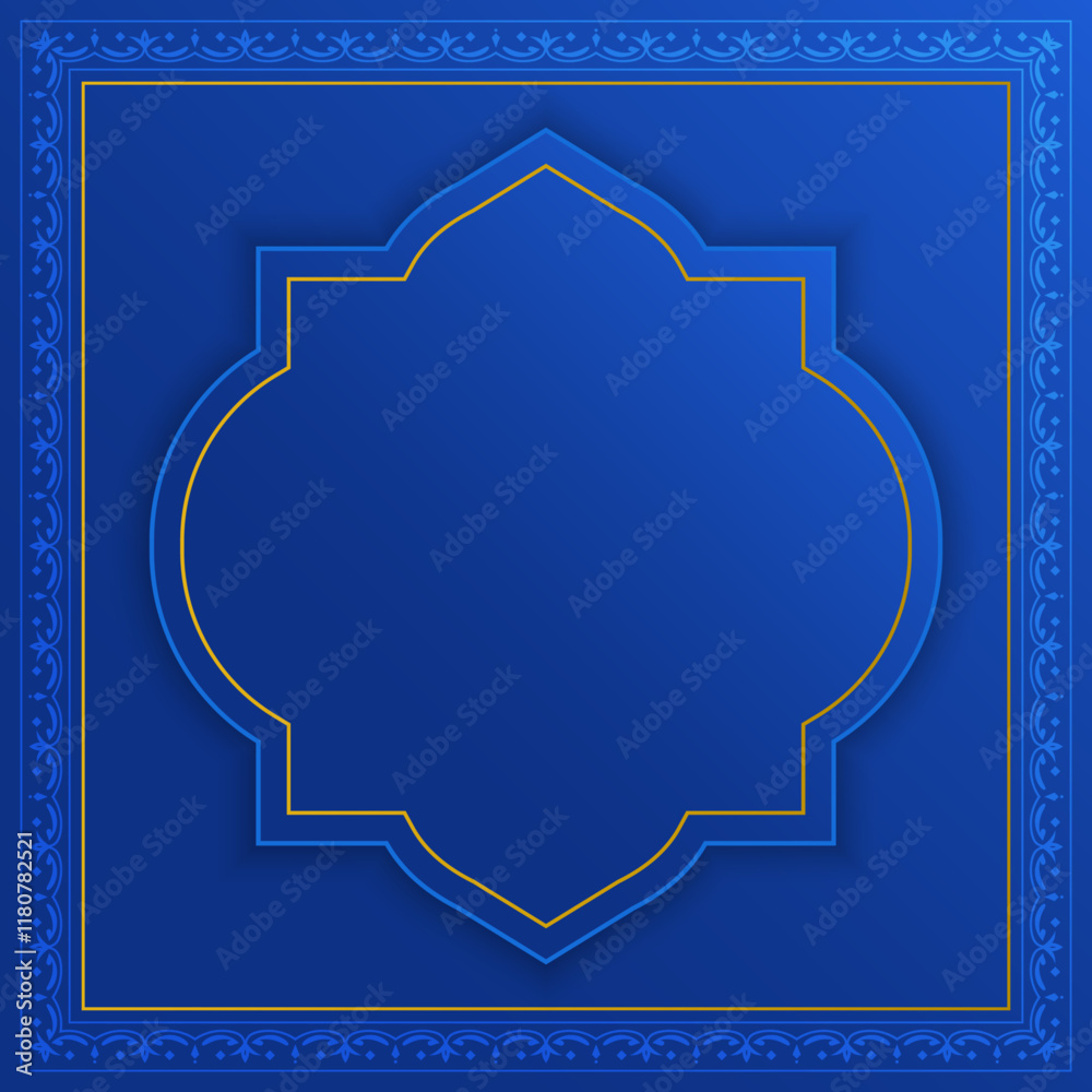 luxury Blue Ramadan Kareem Eid Mubarak arabesque border shape Islamic background banner
luxury Blue Ramadan Kareem Eid Mubarak arabesque border shape Islamic background banner