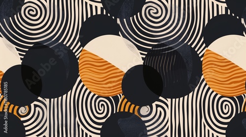 Wallpaper Mural scandinavian simplicity seamless pattern wallpaper Torontodigital.ca