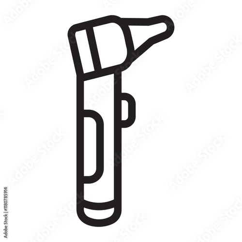 Otoscope line icon