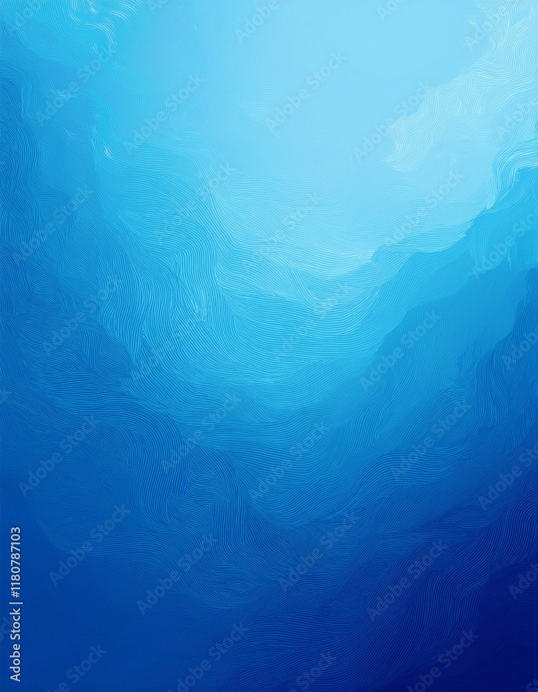 Fototapeta premium Gradient abstract background blue, sky, ice, ink, with copy space. Generated image