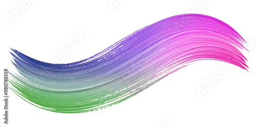 gradient colors 3d brushstrokes modern graphic design elements