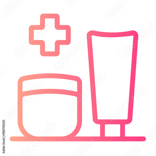 Ointment gradient icon