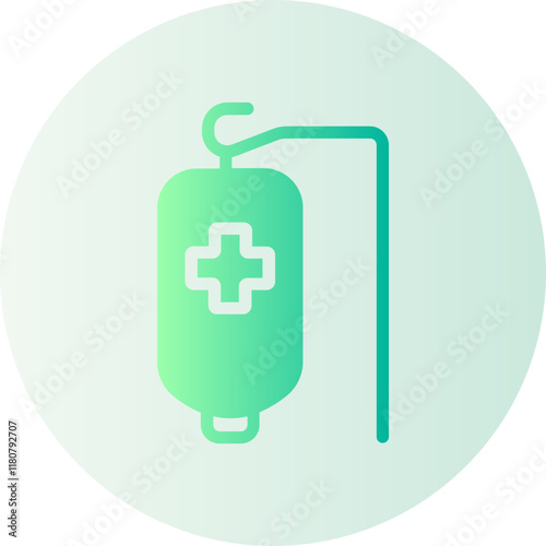 infusion gradient icon