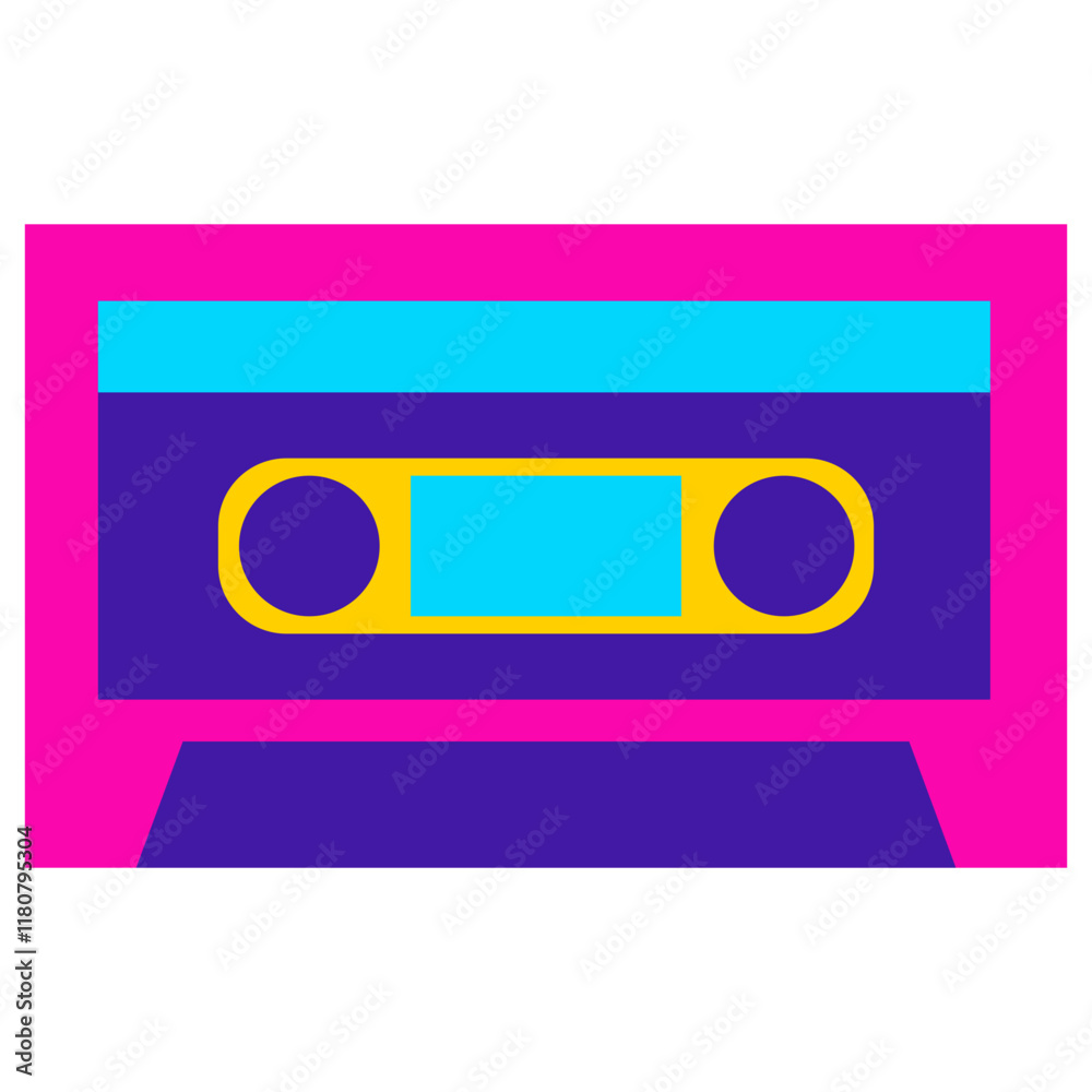 Obraz premium Retro Technology Vector