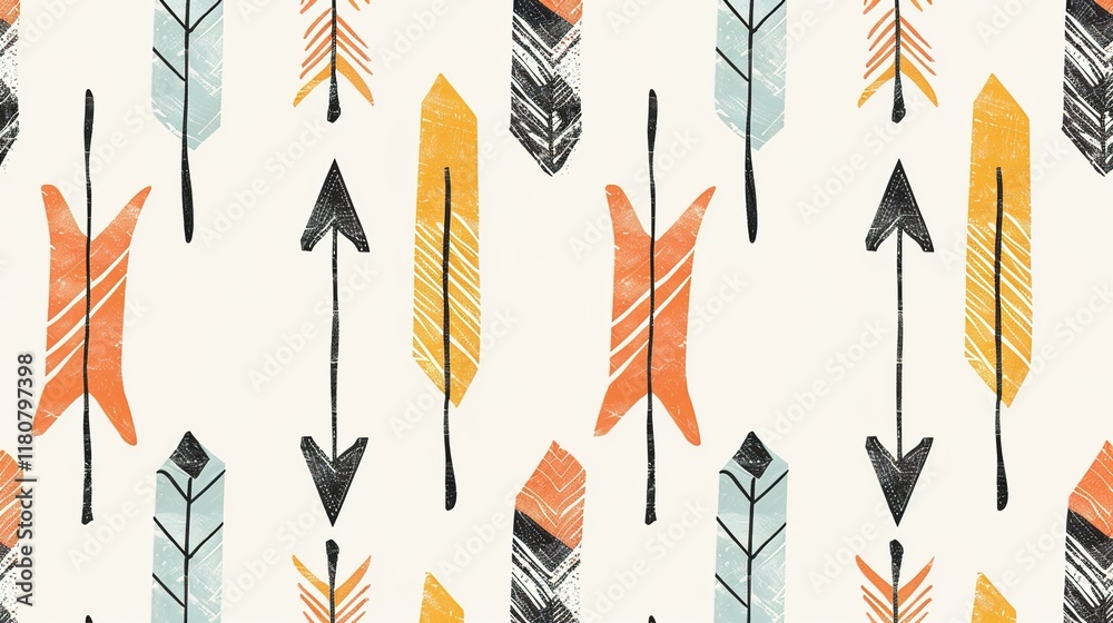 trbal arrow seamless pattern wallpaper trbal arrow seamless pattern wallpaper