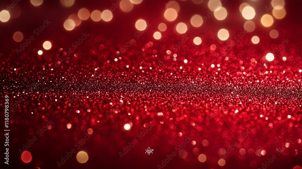 Dazzling Red Glitter Background Sparkling Lights Shimmering Texture for Festive Designs Dazzling Red Glitter Background Sparkling Lights Shimmering Texture for Festive Designs