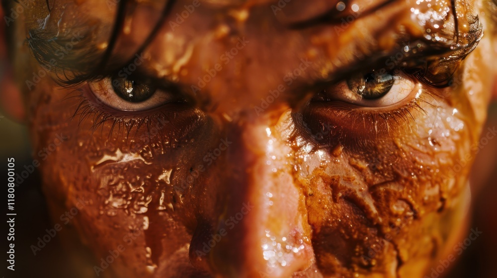 Determined Athlete: With sweat running down their face, the athlete digs deep, pushing beyond their limits, closing in on the finish line with relentless drive.
Determined Athlete: With sweat running down their face, the athlete digs deep, pushing beyond their limits, closing in on the finish line with relentless drive.