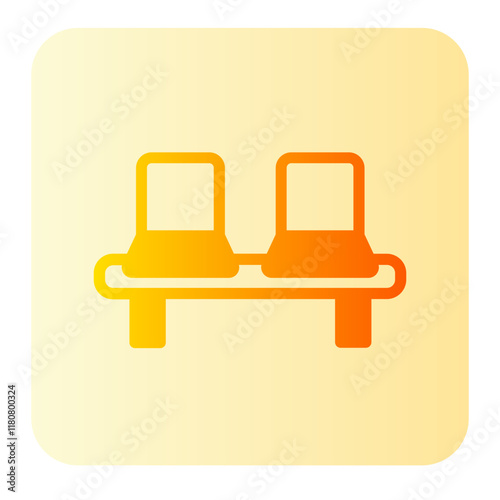 Seats gradient icon