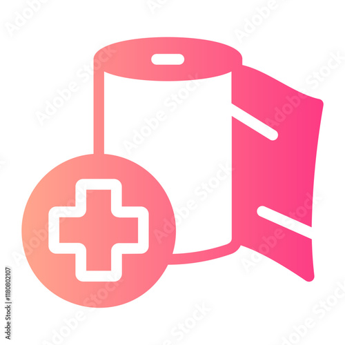 bandage gradient icon
