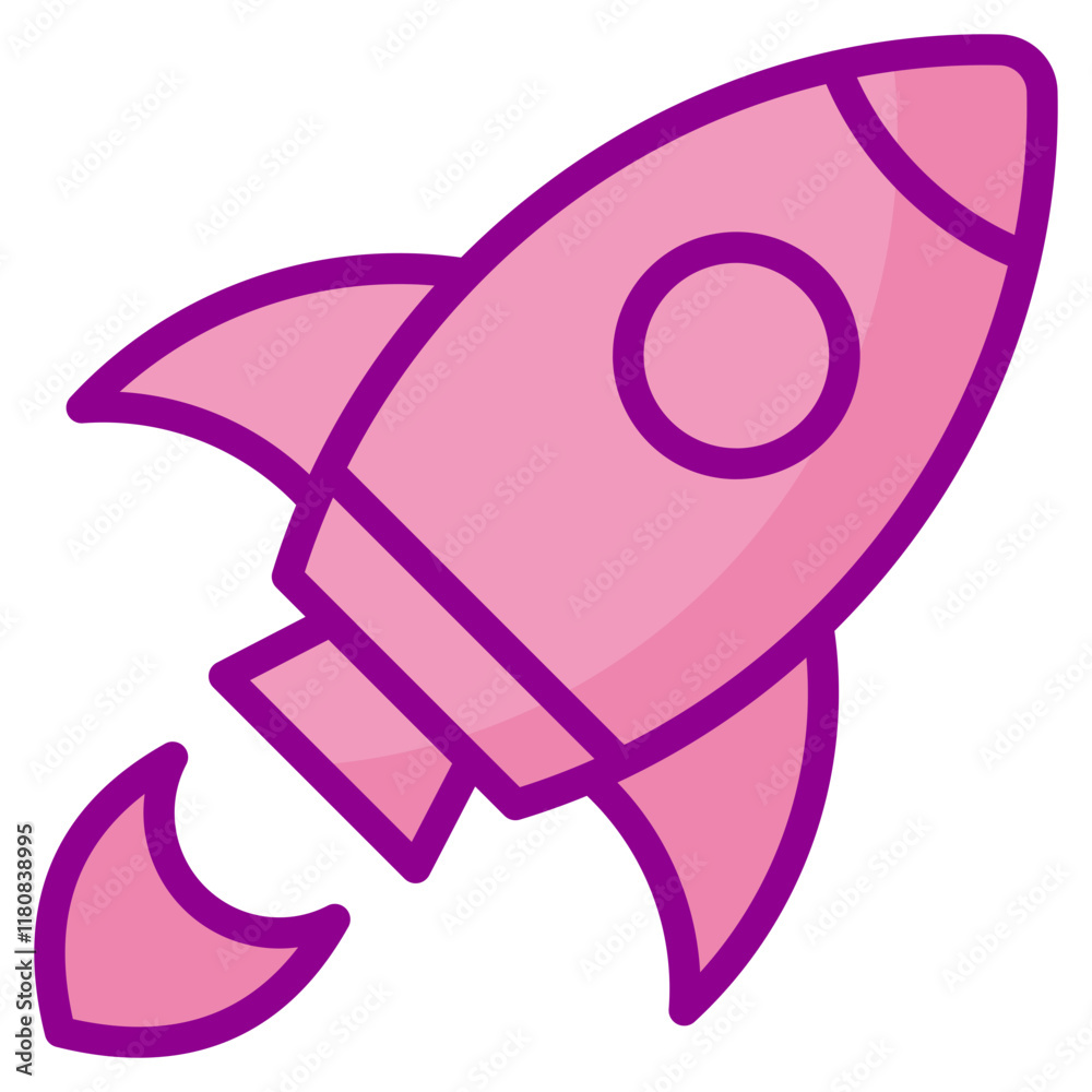Obraz premium Rocket Icon