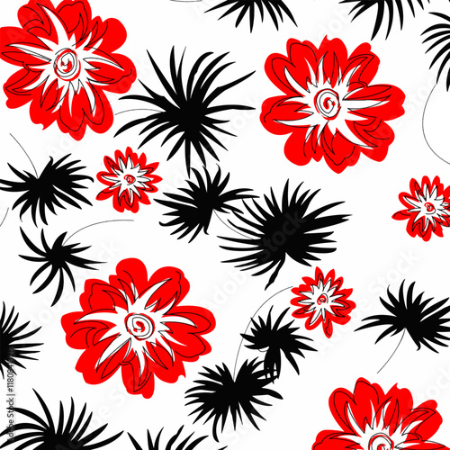 Abstract Flower background suitable for home decore and wallpaper purpose


