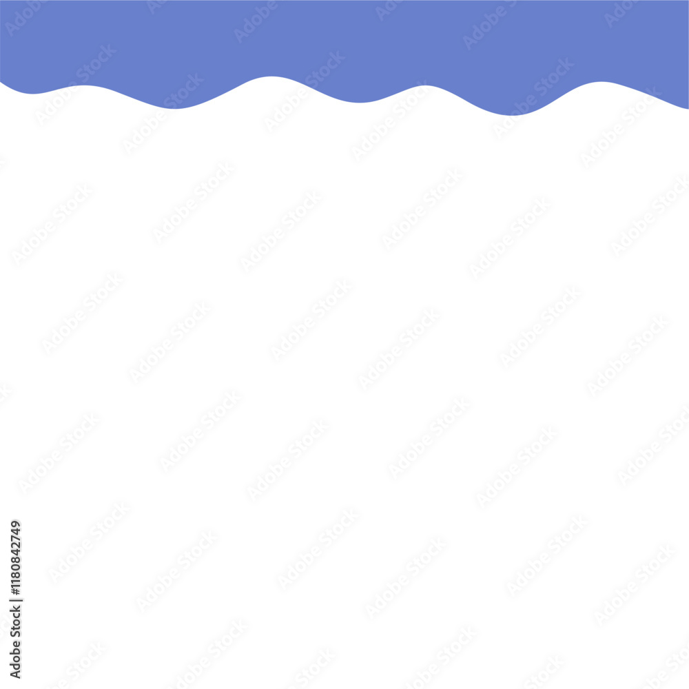 Fototapeta premium Abstact Top Page Border