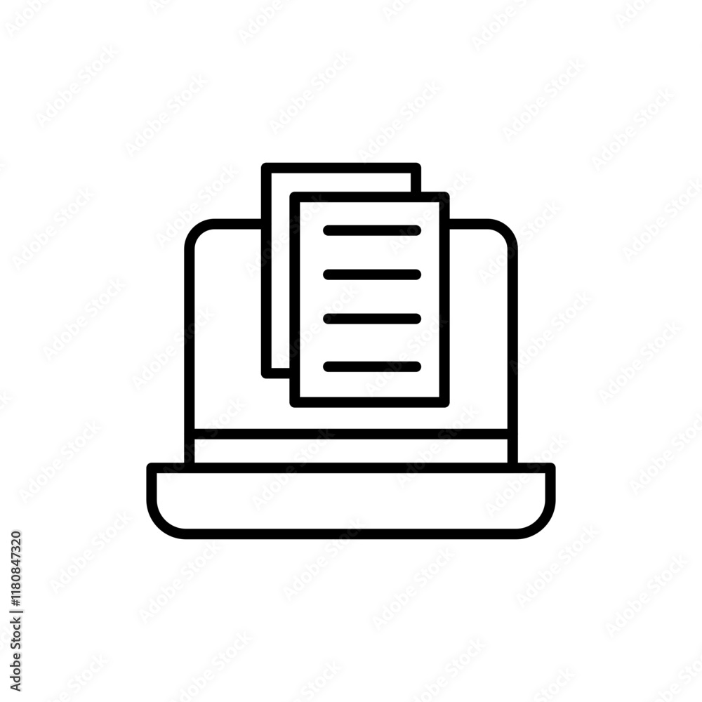 Online catalog outline icons, minimalist vector illustration ,simple transparent graphic element .Isolated on white background Online catalog outline icons, minimalist vector illustration ,simple transparent graphic element .Isolated on white background