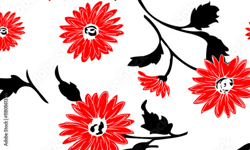 Abstract Flower background suitable for home decore and wallpaper purpose