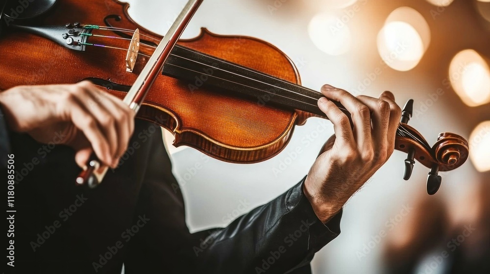 A close-up of a musician playing the violin, showcasing artistry and passion. A close-up of a musician playing the violin, showcasing artistry and passion.