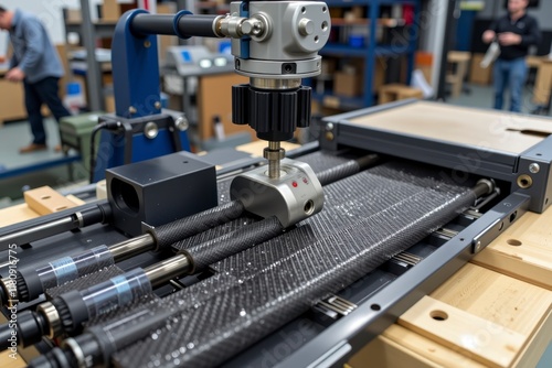 Automated Carbon Fiber Testing Machine Precision Measurement Quality Control in Manufacturing