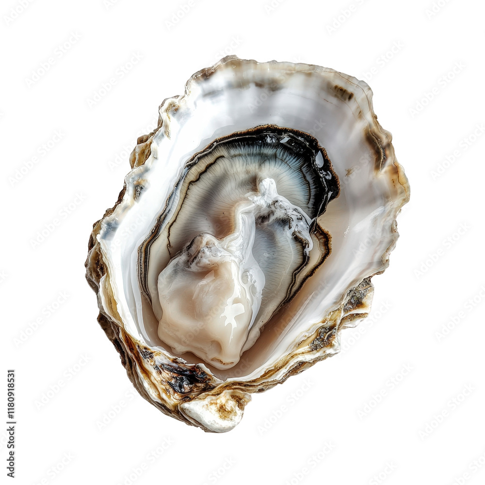 an open oyster with a smooth. lustrous interior and a hint of marbling. emphasizing its natural beauty this shellfish is often associated with culinary delicacies and marine ecosystems an open oyster with a smooth. lustrous interior and a hint of marbling. emphasizing its natural beauty this shellfish is often associated with culinary delicacies and marine ecosystems