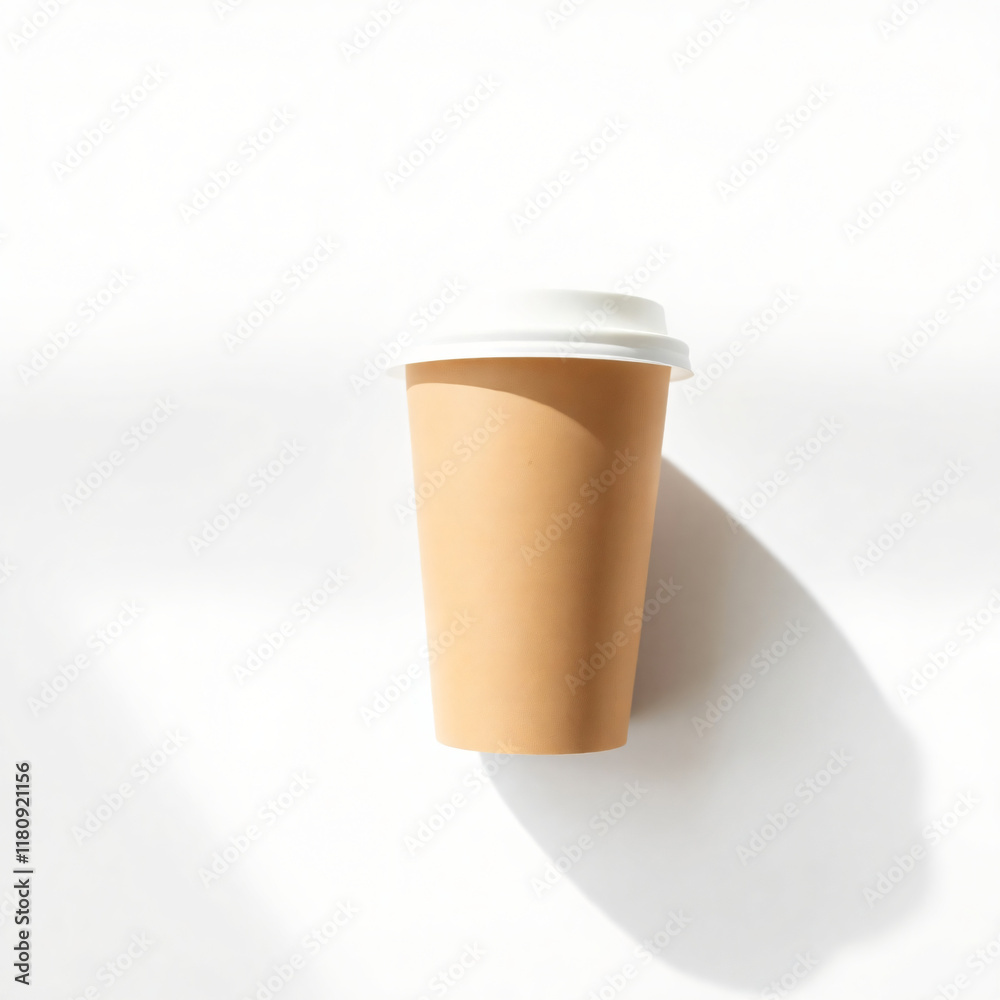 Blank Takeaway Coffee Cup. For marketing. Social Media. Illustration. Background. Blank Takeaway Coffee Cup. For marketing. Social Media. Illustration. Background.