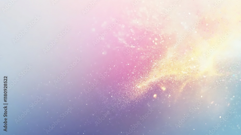 Abstract Pastel Sparkle Background with Glittering Dust Abstract Pastel Sparkle Background with Glittering Dust