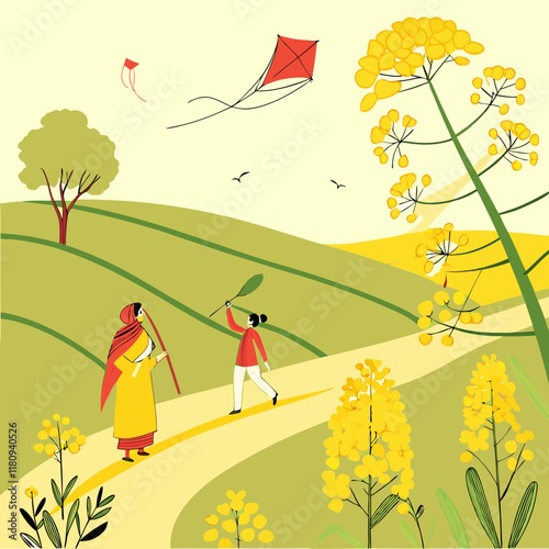Vasant Panchami is celebrated every year on the fifth day of the bright half of the Hindu lunisolar calendar month of Magha, which typically falls in late January or February. Spring is known as the "
