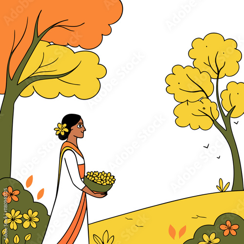 Vasant Panchami is celebrated every year on the fifth day of the bright half of the Hindu lunisolar calendar month of Magha, which typically falls in late January or February. Spring is known as the "