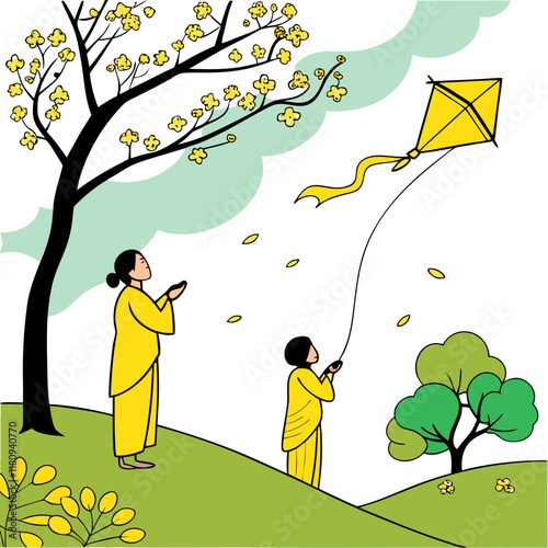 Vasant Panchami is celebrated every year on the fifth day of the bright half of the Hindu lunisolar calendar month of Magha, which typically falls in late January or February. Spring is known as the "