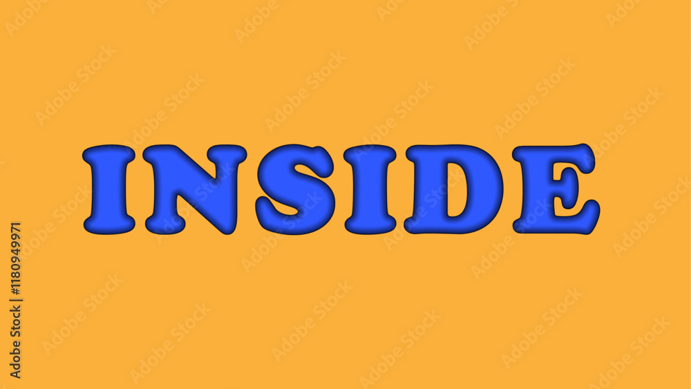 Inside text effect. Vector illustration.
Editable Inside text effect. Vector illustration.
Editable