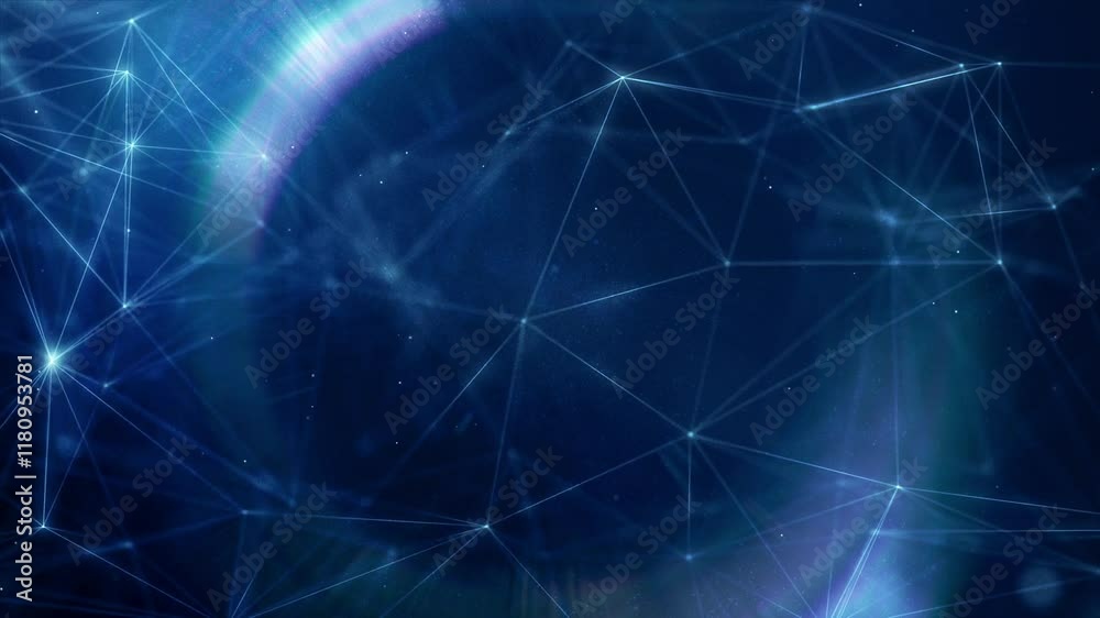 Abstract Plexus Network, Galaxy Night, Starry Sky Background. Abstract Plexus Network, Galaxy Night, Starry Sky Background.
