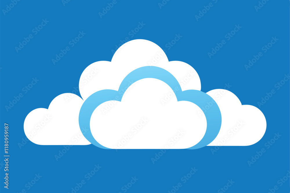 Cartoon white clouds icon set isolated on blue background. Cloudscape in flat style. Blue sky cloud weather symbol. Vector illustration cloudy panorama
Cartoon white clouds icon set isolated on blue background. Cloudscape in flat style. Blue sky cloud weather symbol. Vector illustration cloudy panorama