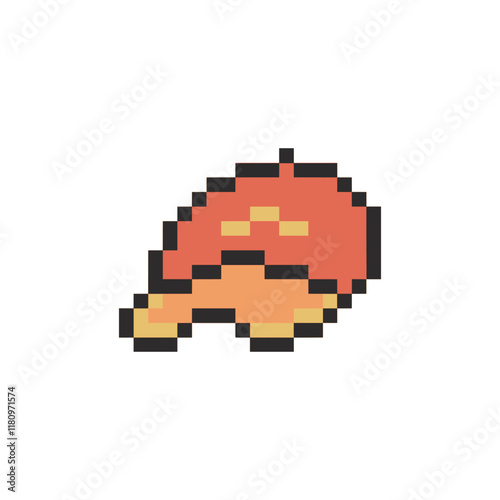 sport cool cap pixel art