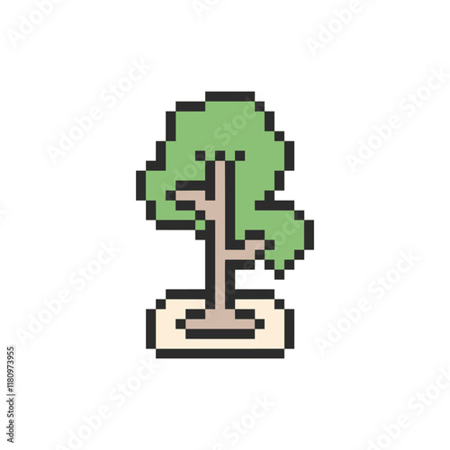 garden tree pixel art for your needs