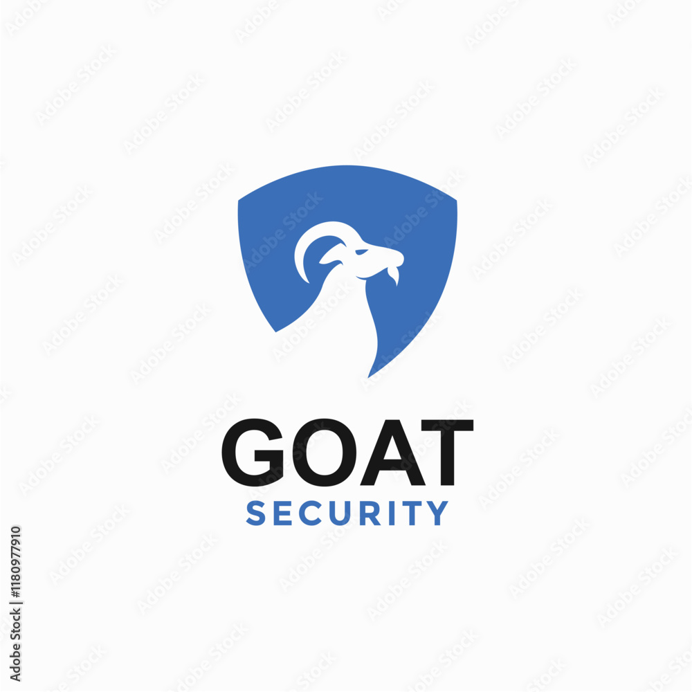 goat security simple logo innegative space goat security simple logo innegative space