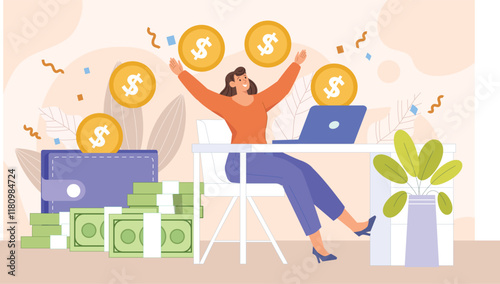 Creative ways to generate online revenue, illustrating various profitable digital strategies.