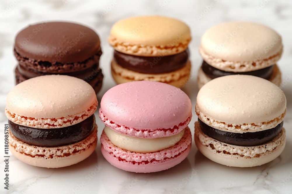 A Delightful Collection of Colorful Macarons A Delightful Collection of Colorful Macarons