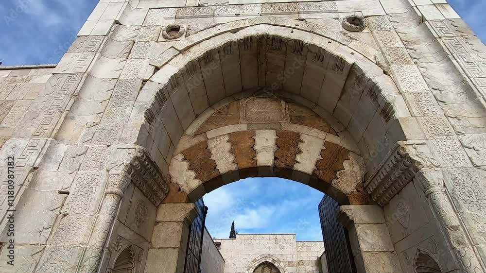 Ottoman ancient hostel, Caravansary. Local name is Ak Han in Denizli, Turkey Ottoman ancient hostel, Caravansary. Local name is Ak Han in Denizli, Turkey