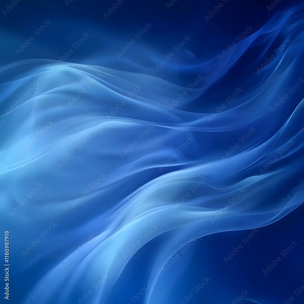 Fototapeta premium abstract blue blurred gradient mes background