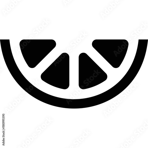 simple vector lemon icon