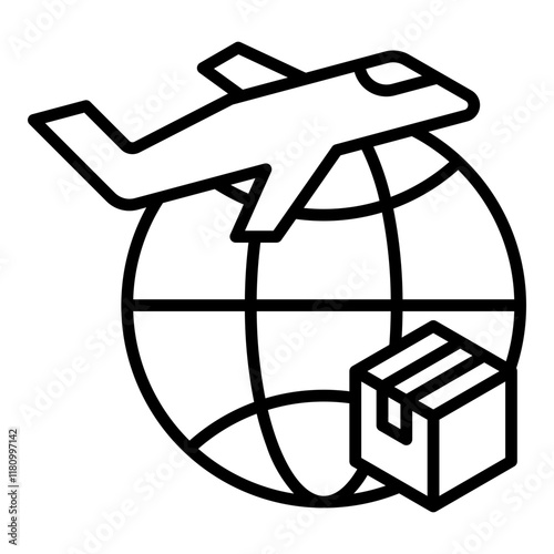 International Delivery Icon