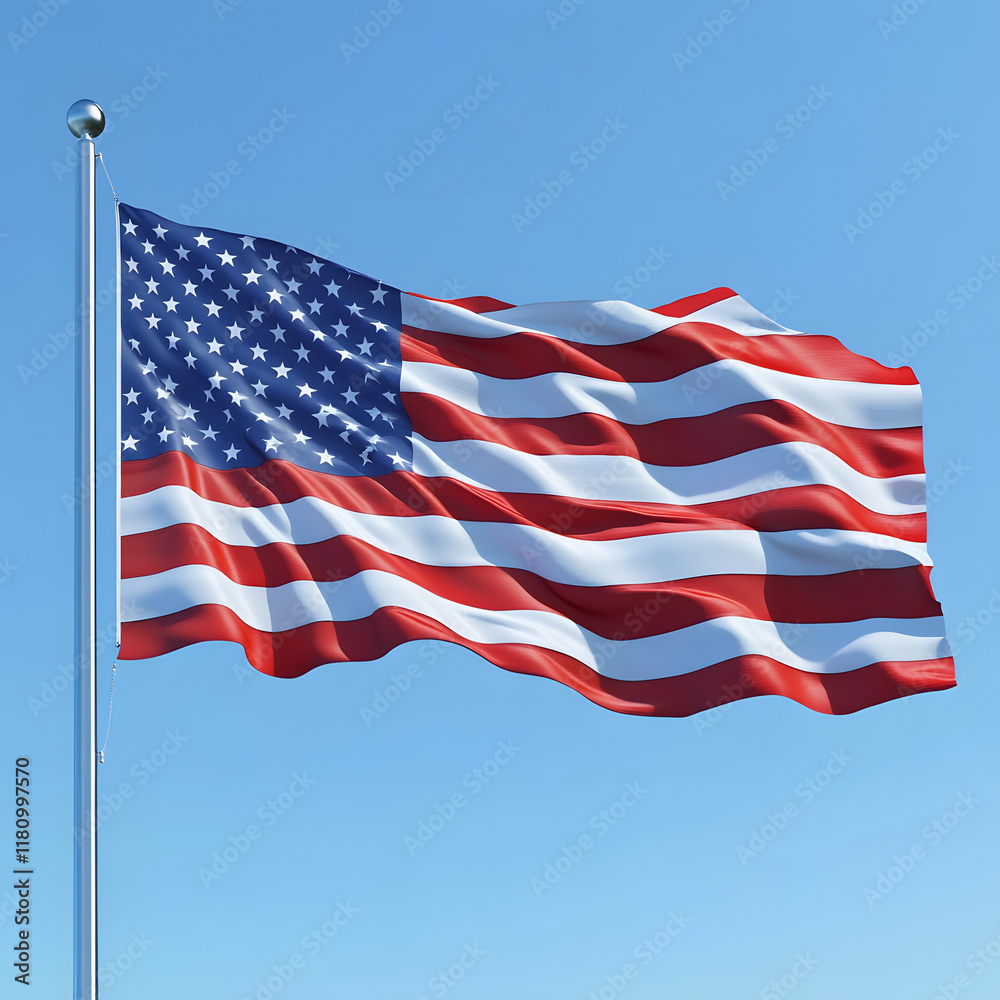 Obraz premium american flag 