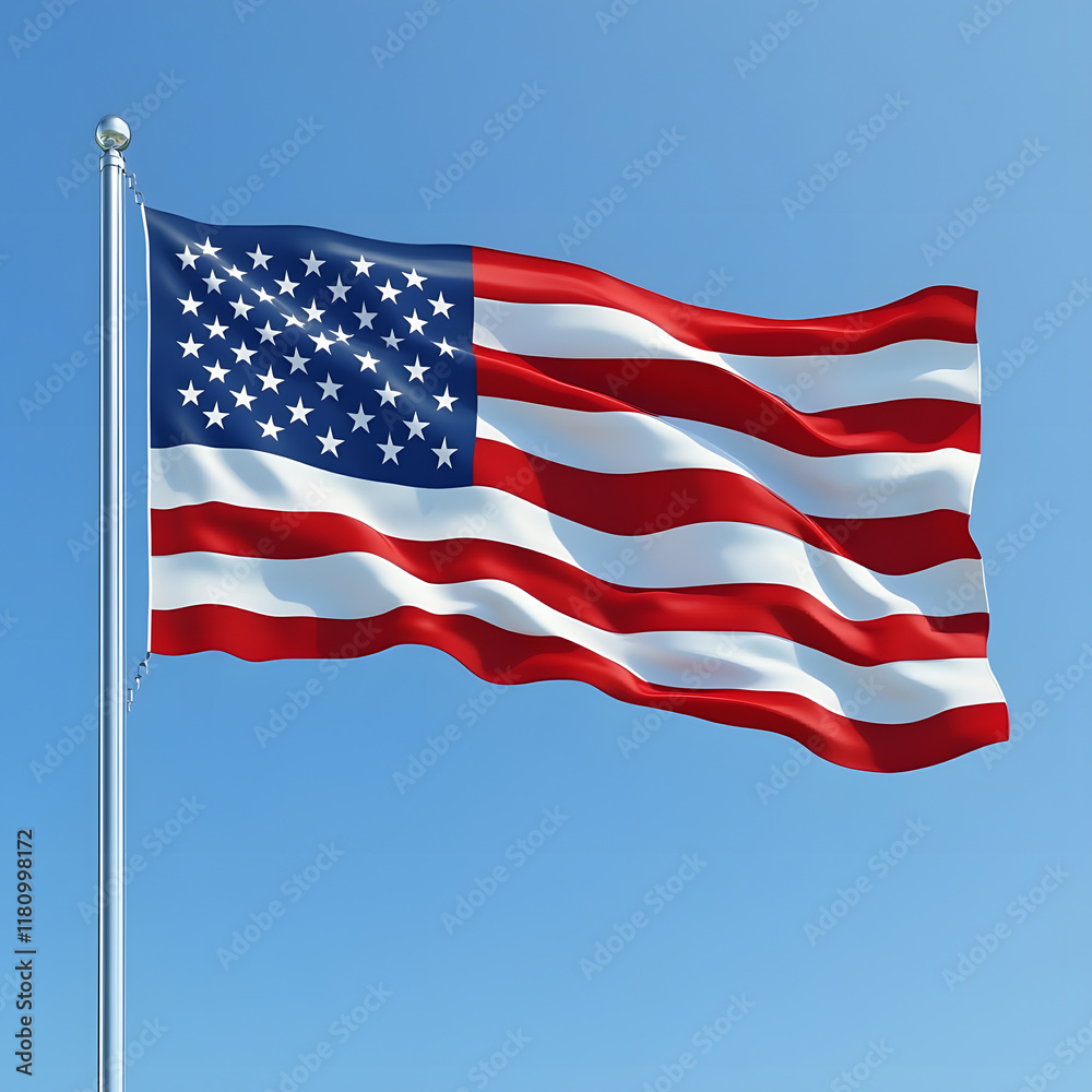 Obraz premium american flag 