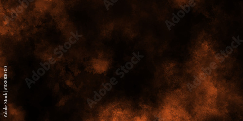 Old paper texture with stains and scratches, Hand painted abstract cloud texture, Paint leaks and ombre effects orange or brown watercolor, watercolor background textures with clouds and stains.