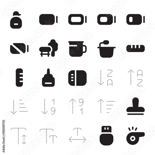 Essential solid style, perfect for user interface projects 