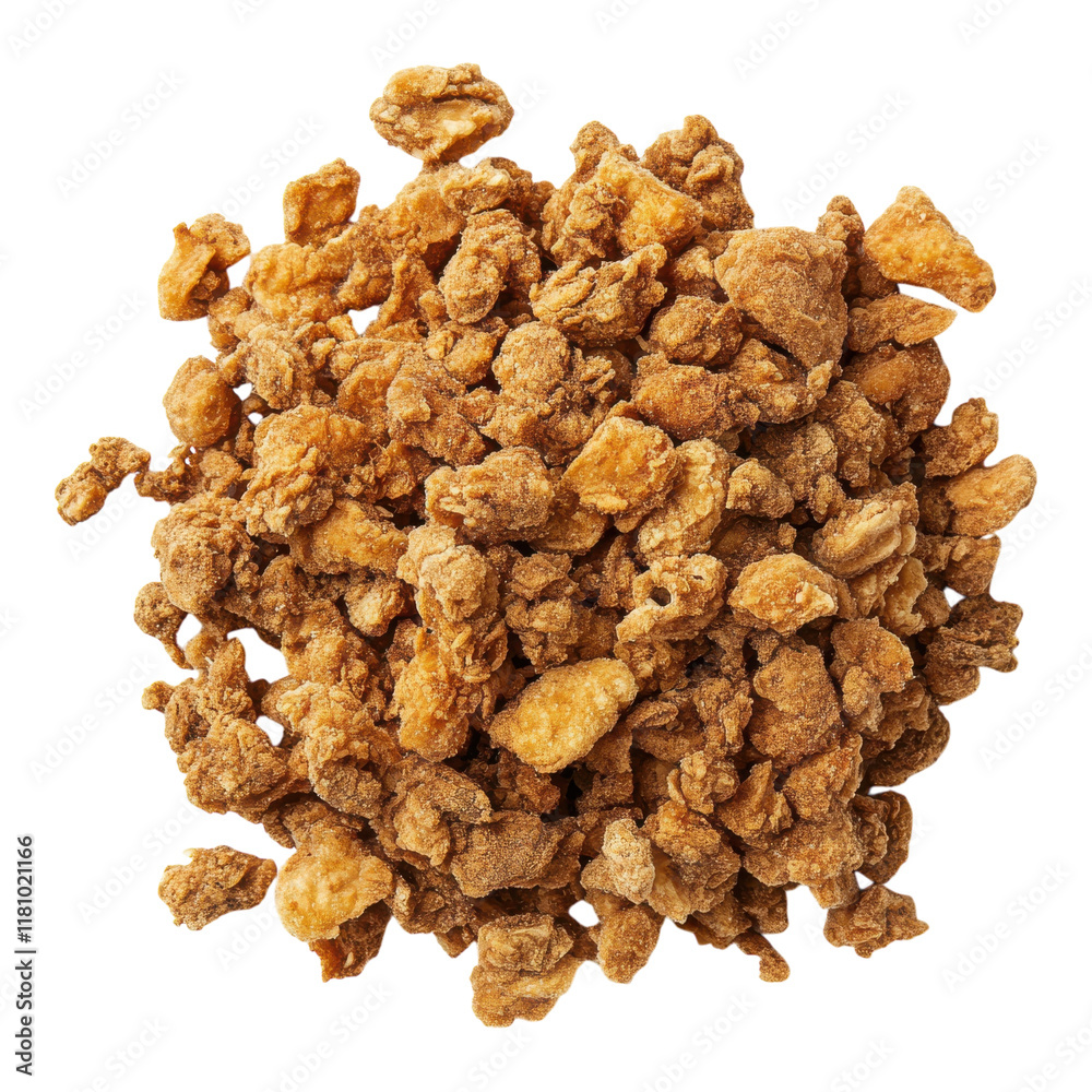 A Pile of Popcorn Chicken Perfect for a Snack on Transparent Background A Pile of Popcorn Chicken Perfect for a Snack on Transparent Background