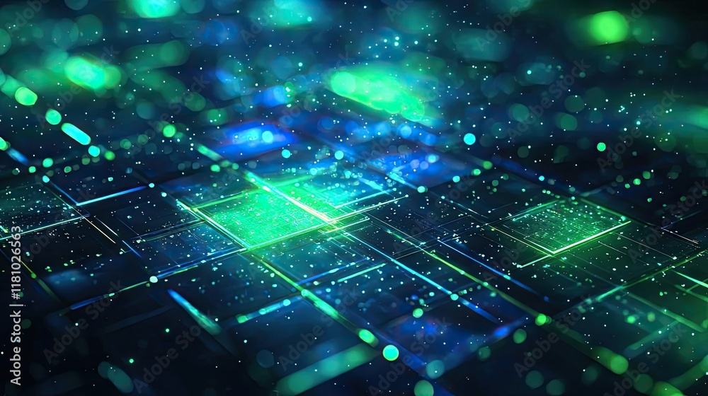 Matrix abstract background concept. Abstract digital pattern with vibrant green and blue colors, creating a futuristic feel. Matrix abstract background concept. Abstract digital pattern with vibrant green and blue colors, creating a futuristic feel.