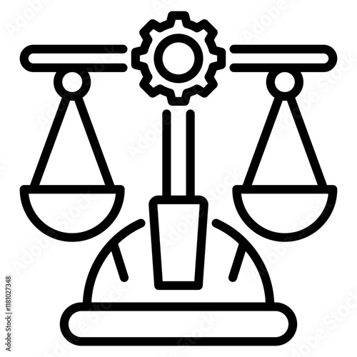 labor law single icon