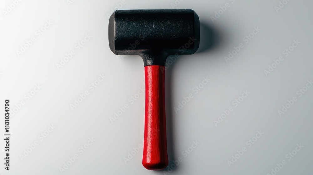 Using a rubber mallet for diy projects at home tool photography minimalist design top view craftsmanship techniques Using a rubber mallet for diy projects at home tool photography minimalist design top view craftsmanship techniques