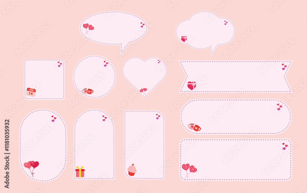 Valentine's Day Theme Text Box Frame Collection
Valentine's Day Theme Text Box Frame Collection