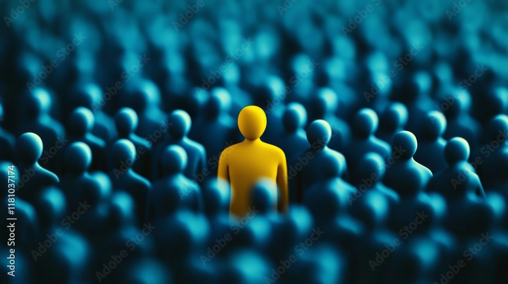 Obraz premium Exploring the theme of job vacancies and the recruitment process.