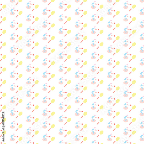 Marathon icon pattern design for social media template