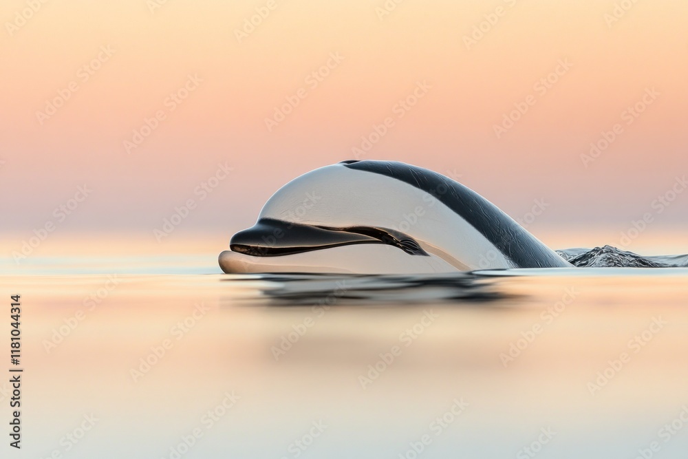 Orca at Sunset